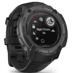 Instinct 2X Solar - Tactical Edition, Black