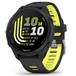 Forerunner® 170 Music  Black with Black/Amp Yellow Band